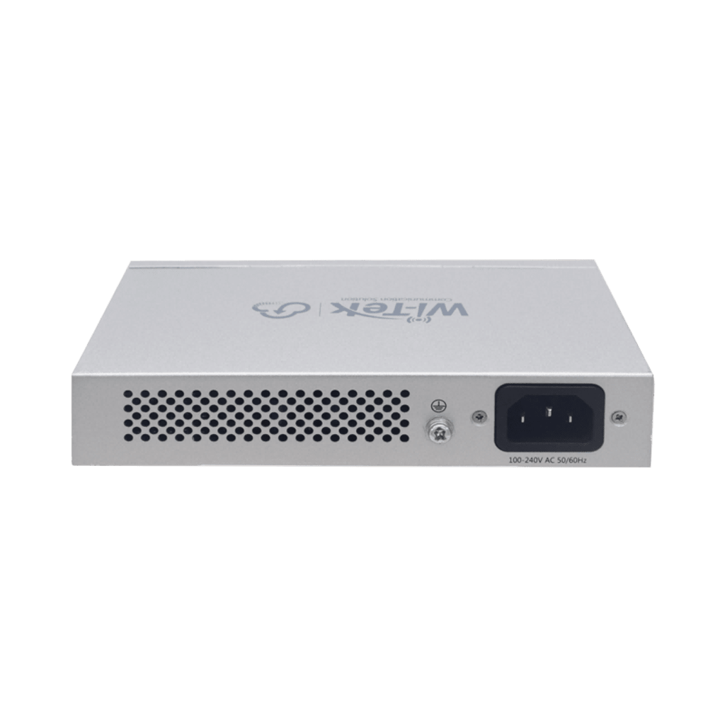 Switch PoE / Administración en la nube / Con 8 puertos 10/100 Mbsp PoE af/at / 2 Puertos Uplink 10/100/1000 Mbps / Presupuesto 100 W / PoE hasta 250 metros / Soporta protocolo ONVIF