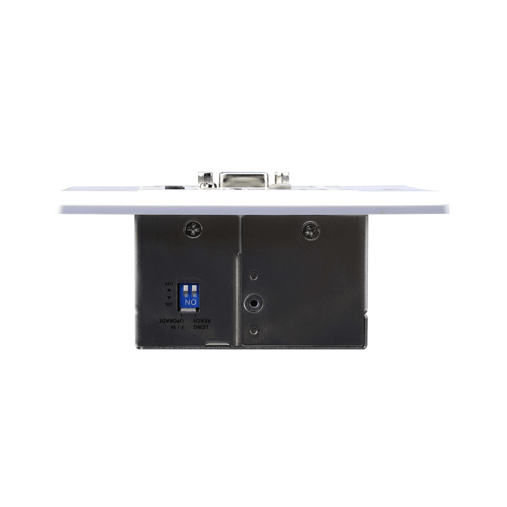 Transmisor HDBaseT | HDMI y VGA | Placa de Pared US / PoH (4K a 100 m) | (HDBaseT Class A) (PoH PD)
