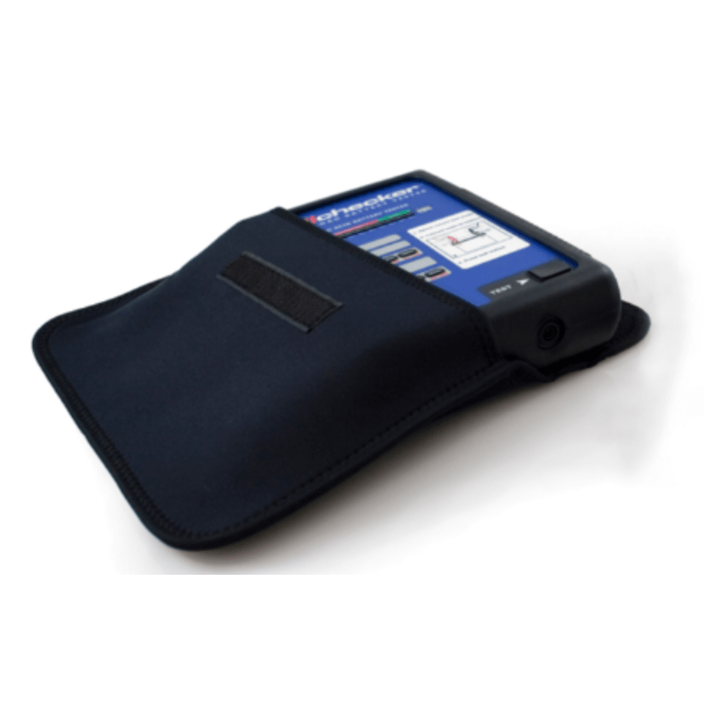Probador De Baterías De Plomo-Acido Para Identificar Baterías Débiles o En Falla, Incluye Funda, Es Ideal Para Sus Mantenimientos De Sistemas De Seguridad