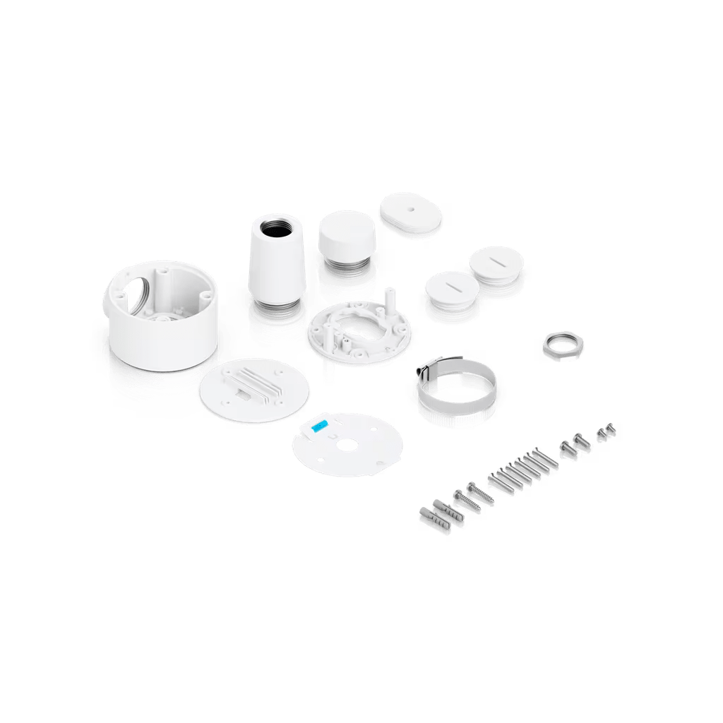 Camera Compact Junction Box – Caja de Conexiones Antimanipulación para Cámaras Compactas Dome y Turret Color Blanco