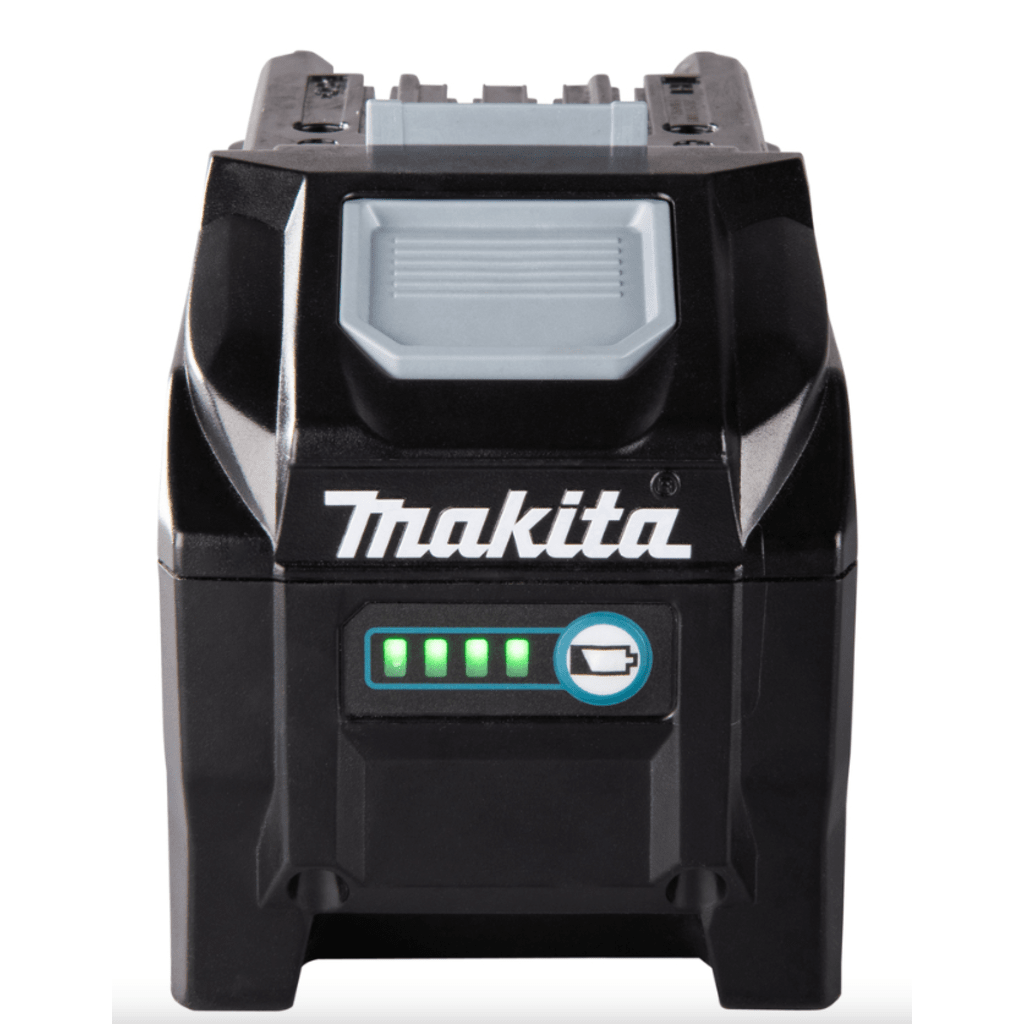 Batería LXT Litio-Ion de 40V 5.0 Ah, con indicador de nivel de carga.