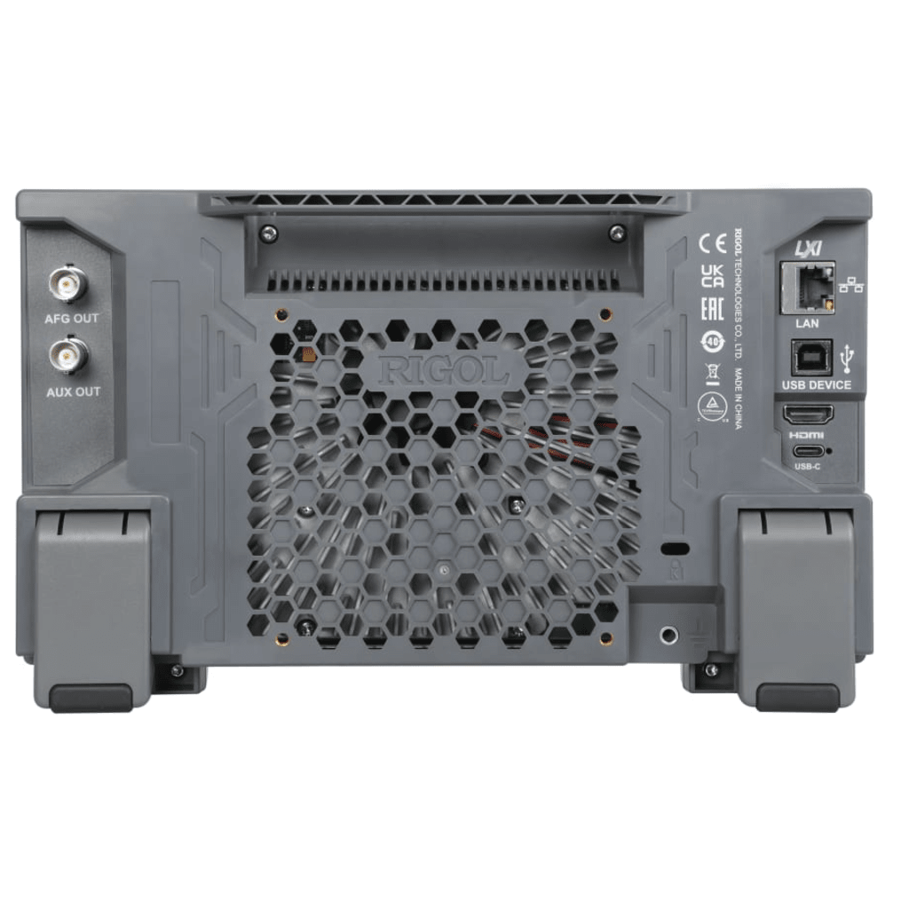 Osciloscopio Digital Rigol de 4 Canales Análogos, 250 MHz de Ancho de Banda Análoga, Vel. de Muestreo-Tiempo Real de 1.25 GS/s. con Generador de Audio (AFG)
