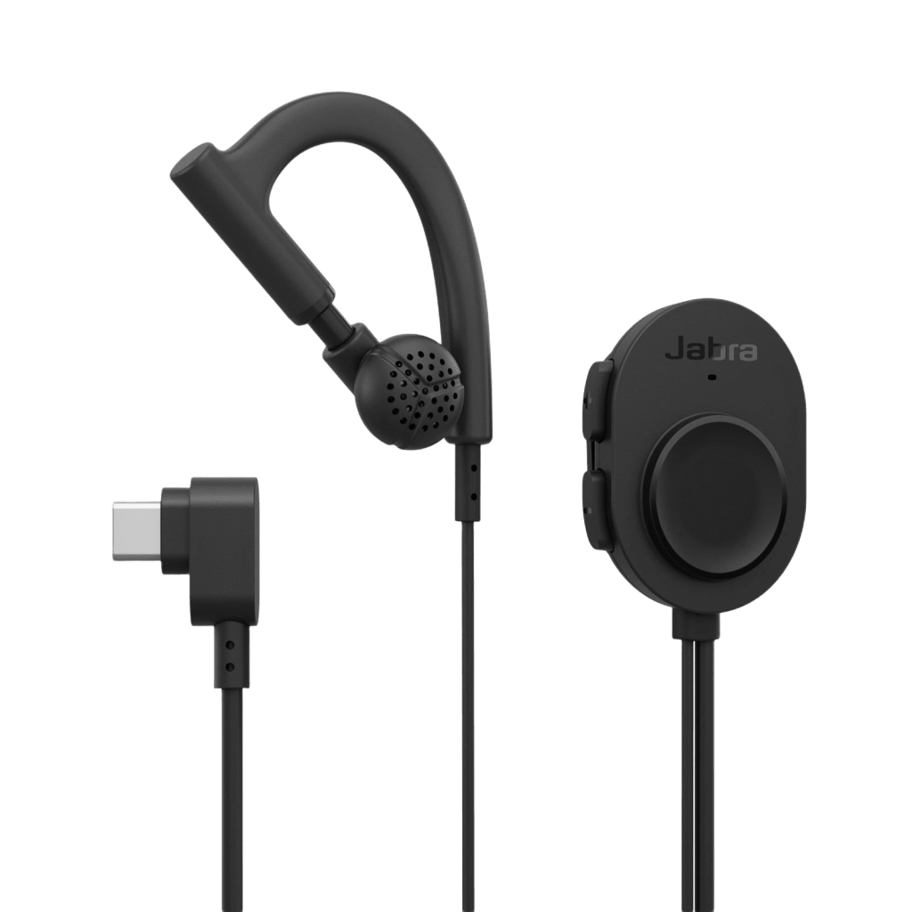 Auricular Push-to-Talk USB-C / Compatibilidad PTT Microsoft Teams Zello Zebra / IP67 / Micrófono Uni-Directional / 1.16 m Cable (3.8 ft) / Certificado FCC CE RoHS