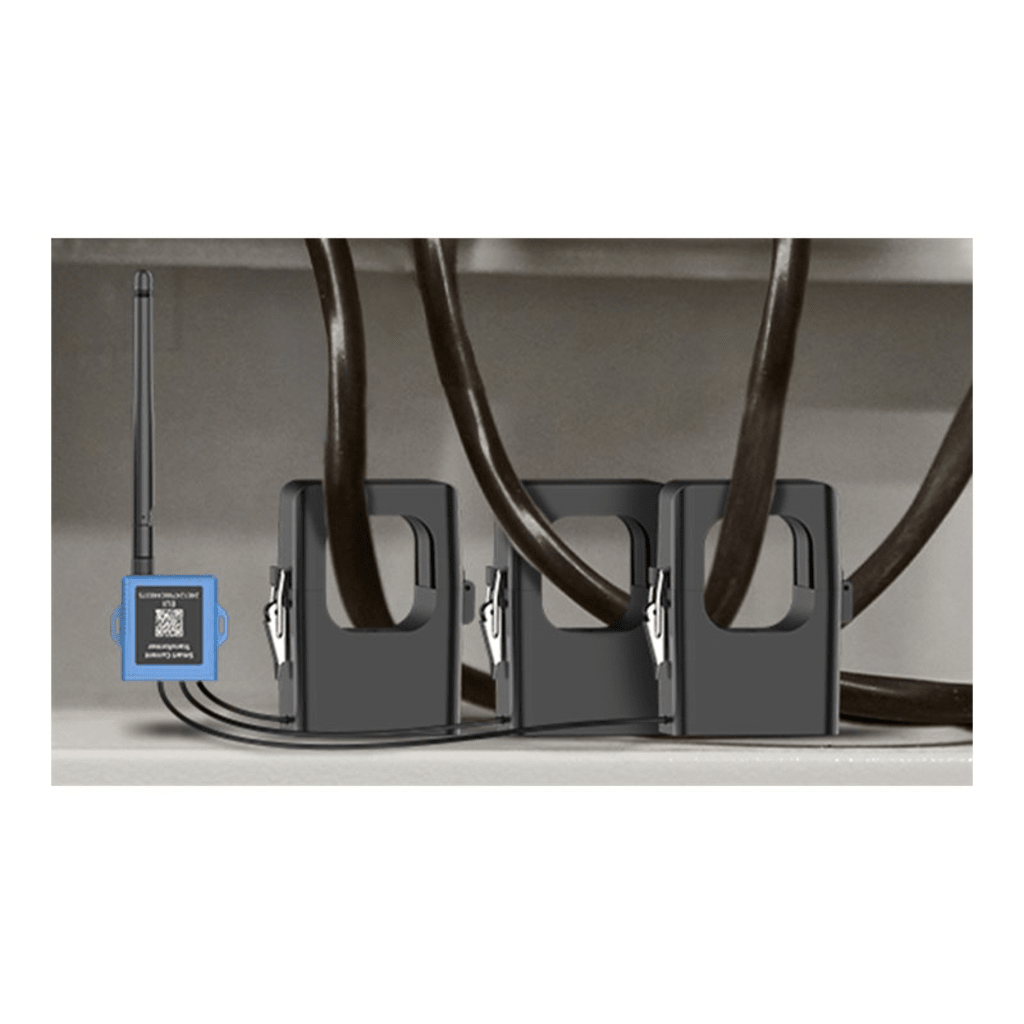 Medidor de corriente LoRaWAN para tres fases hasta 300 ampers