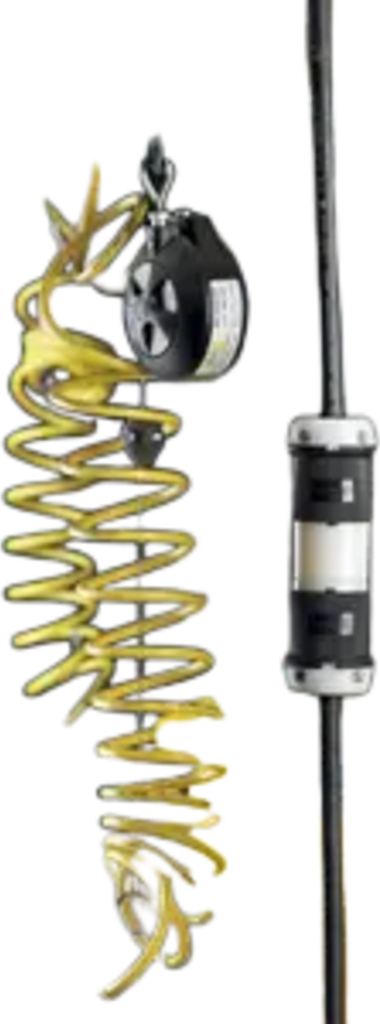 Conector Industrial con Bloqueo de Media Vuelta / 30 A 250 V CA / 3 Polos 4 Hilos / Nema L15-30R / Color Blanco y Negro.