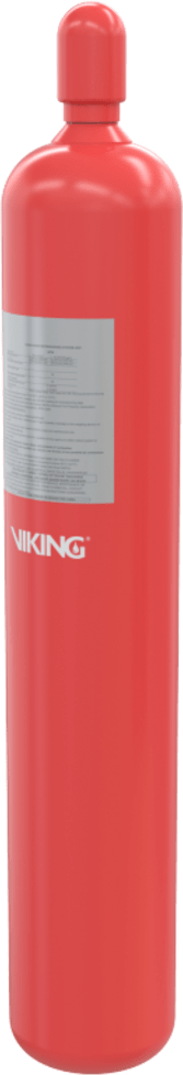 Cilindro de Agente Extintor de Gas Inerte Oxeo | Nitrógeno 80L 2901 PSI | Sistema de Extinción Oxeo