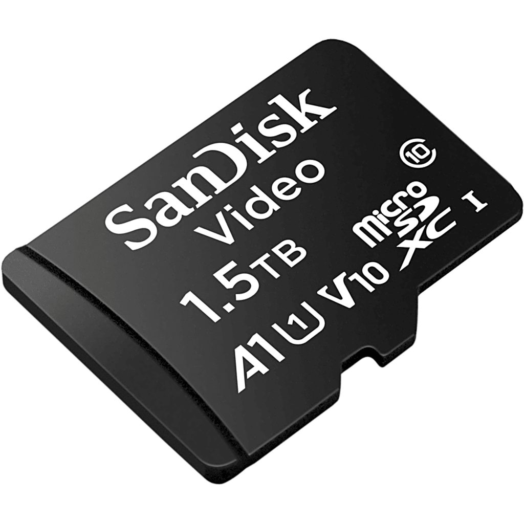 Memoria microSD SanDisk 1.5TB (1500 GB) / Alta Resistencia / Videovigilancia / Clase 10