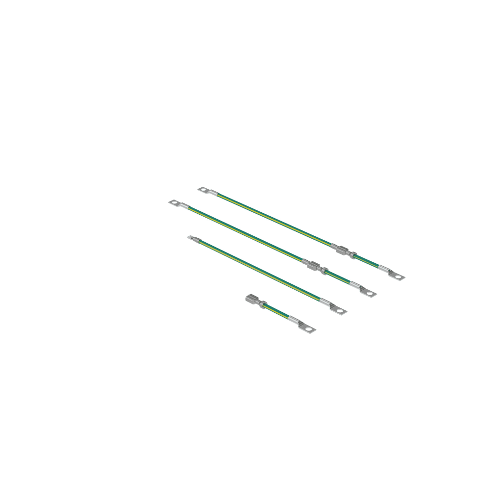Kit de Conexión a Tierra Para Gabinetes TrueEdge™, Incluye dos Jumpers 10 awg Para Conexión de Puerta a Gabiente