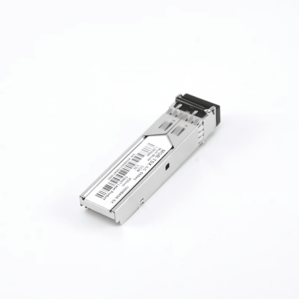 Transceptor Industrial, Puerto SFP 1000Base SX, Para Fibra Multimodo, Conector LC, Hasta 550 m, Soporta Temperaturas de -40 a 75 °
