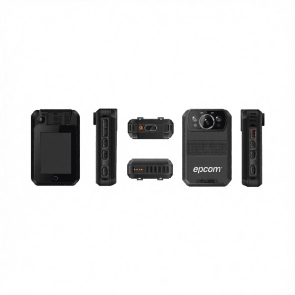 Body Camera para Seguridad / Video 4K / GPS Interconstruido / Conexión 4G-LTE / WiFi / Bluetooth / Sistema Basado en Android / Exterior IP66