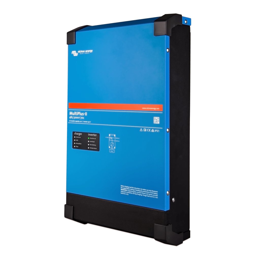 MultiPlus-II 48/5000/70-95 / Inversor Cargador de Onda Pura / Sello UL / Entrada 48 Vcc / Salida 4000 W 120 Vca 60 Hz