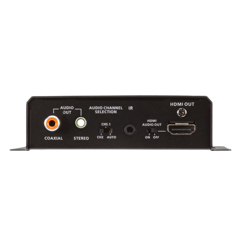 Receptor HDMI HDBaseT VE2812PR / Transmisión 4K Hasta 100 m / Audio De-embedding / Bi-directional PoH / RS-232 / IR Bidireccional / HDCP 2.2 / Rack-Mountable