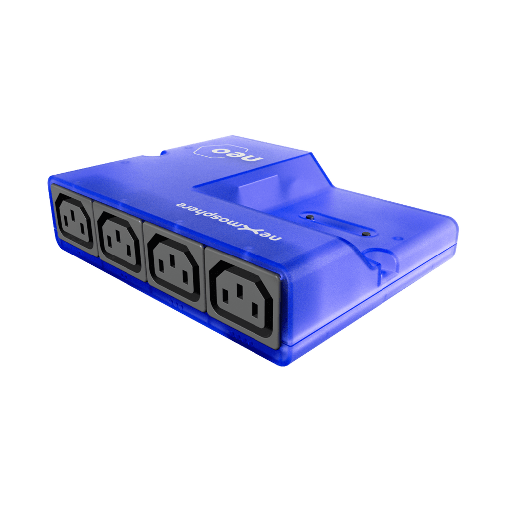 Controlador de Potencia NEO 600 Series / 4 Salidas 10A / Medición Individual / Control por API / Programación 16 Horarios / X-talk Interface / Red Ethernet / USB-C