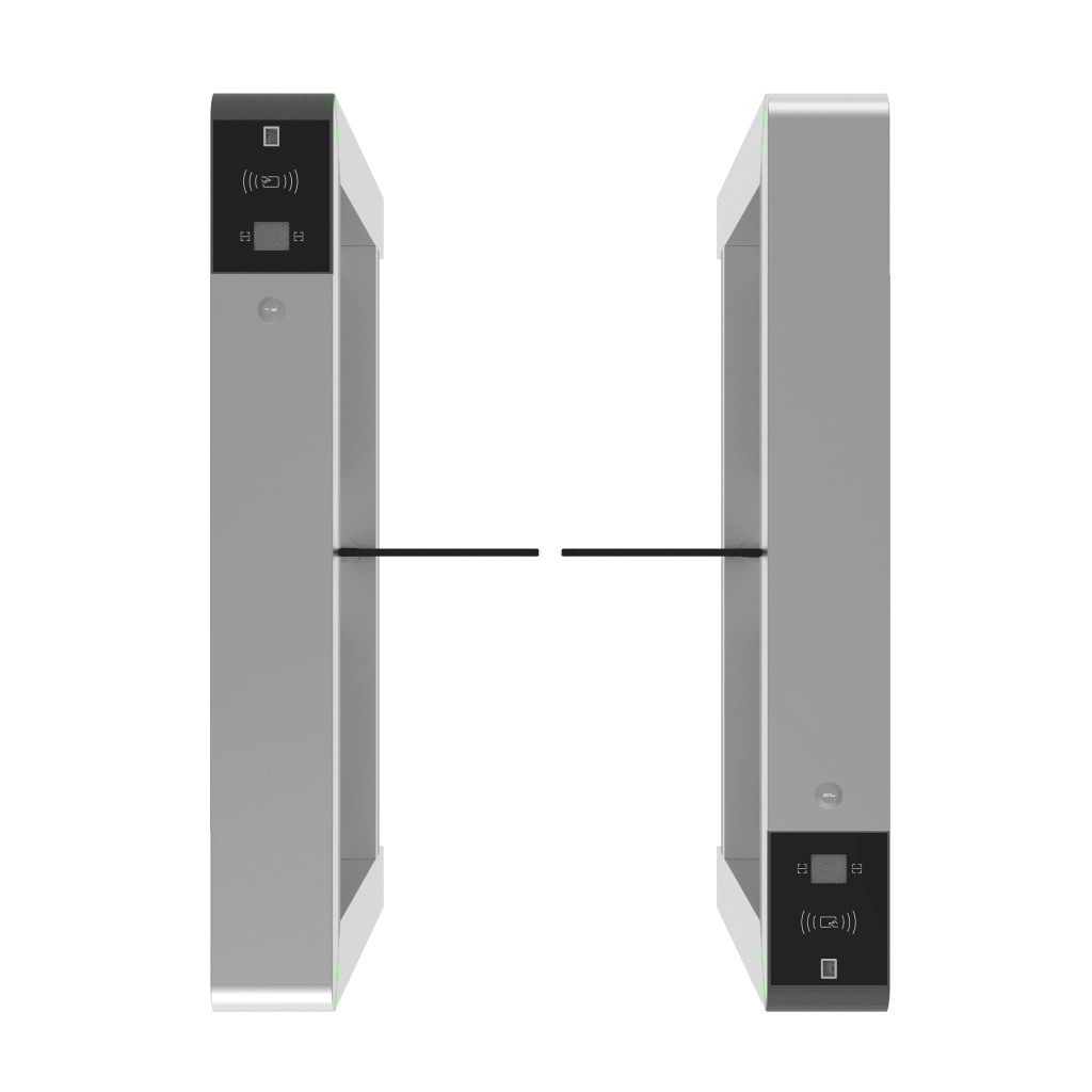 Torniquete de Barrera Oscilante Serie Mars-B1000 / Instalable en Plataforma Sólida / Dimensiones 1010x1355 mm / Uso de Tornillos M12 / Requiere Herramientas Específicas / No para Ambientes Corrosivos