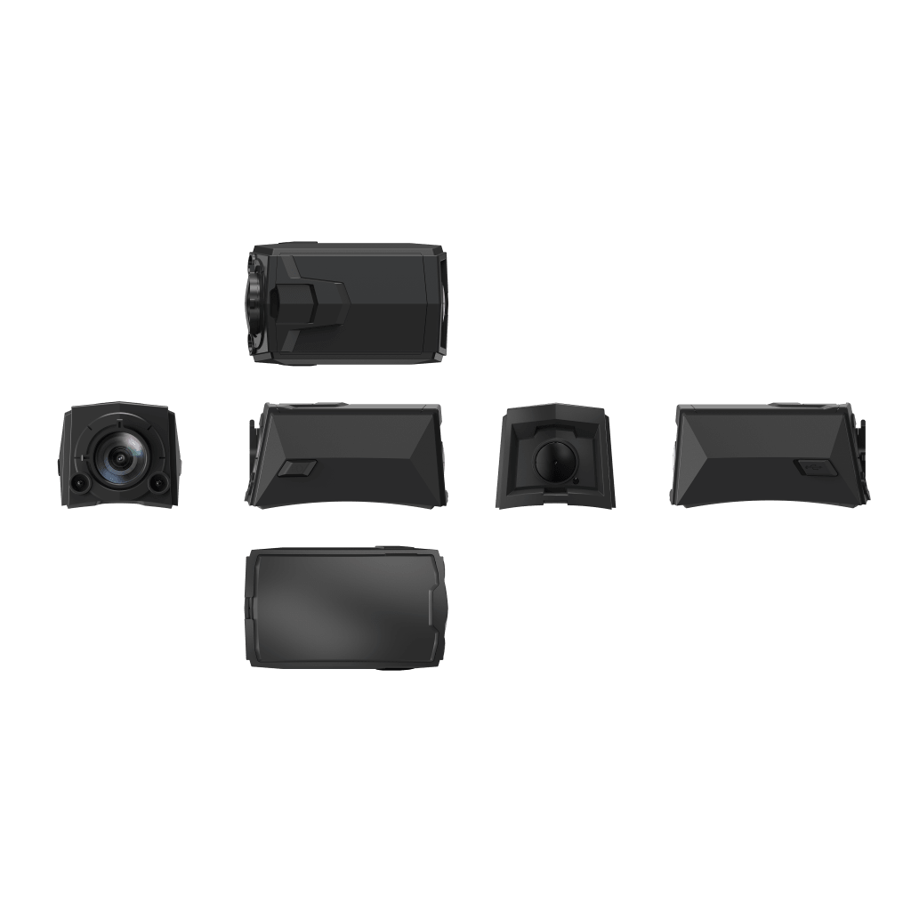 Cámara para Casco Hikvision DS-MCH508D / 1080p a 30 fps / CMOS 1/2.8" / Lente 2 mm F2.4 / Campo de Visión 102° / Batería 2700 mAh Desmontable / IP67 / GPS + Wi-Fi + Bluetooth / Incluye Detección de Caídas