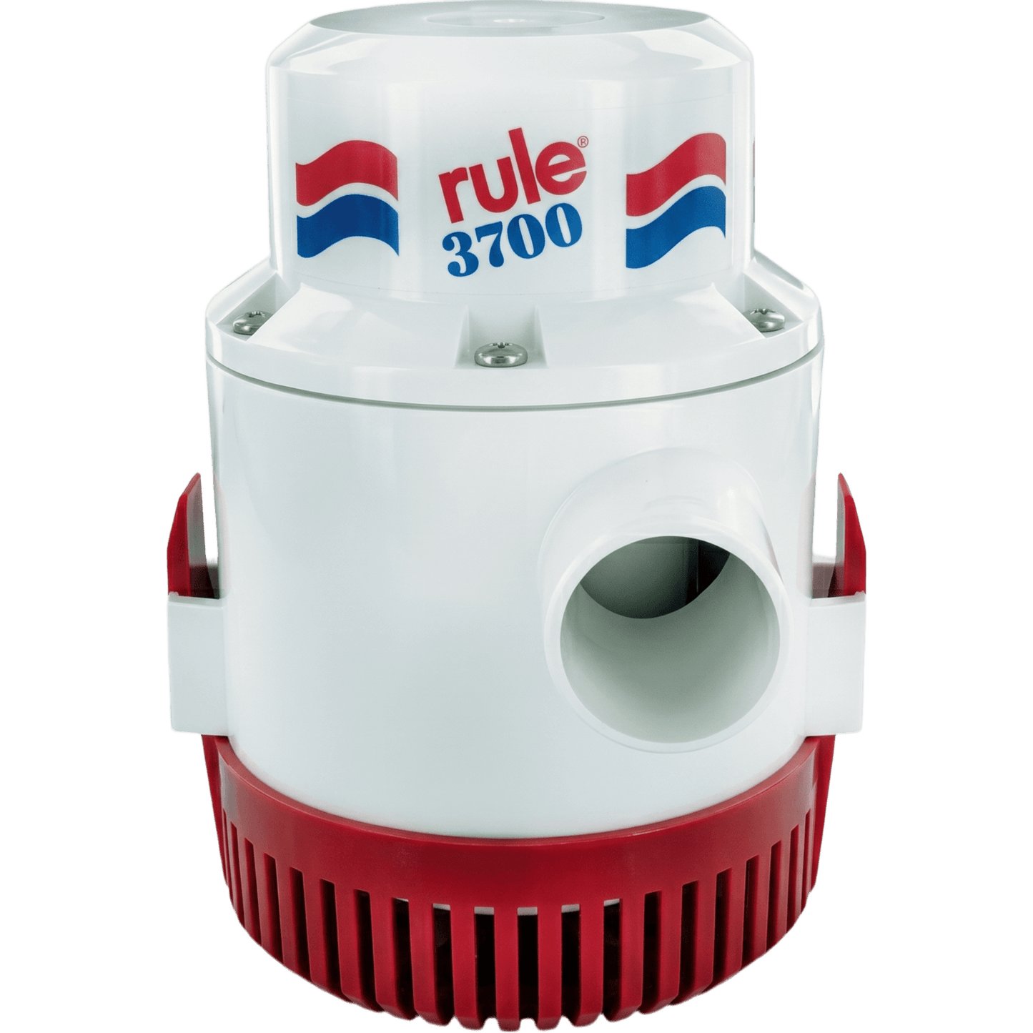 Bomba de Achique Sumergible Rule 15A / 3,700 GPH / 32V CD / Motor de Alta Eficiencia / Ejes de Acero Inoxidable / Protección Térmica TCO / Certificación CE e ISO 8849