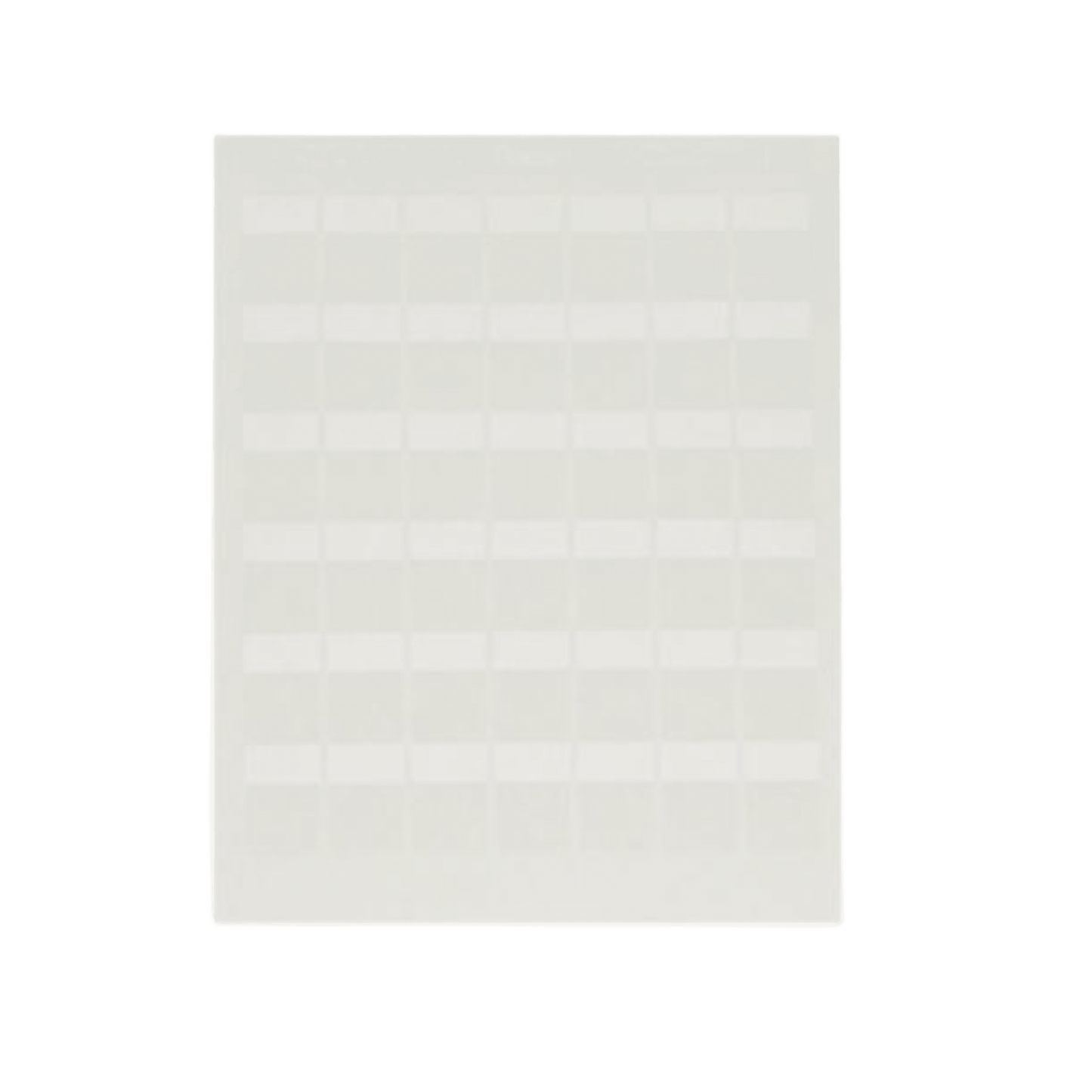 Hojas con 1000 Etiquetas para Impresora Láser/Inyección de Tinta, para Patch Panel o Face Plate, para Identificación 4 Puertos, Color Blanco