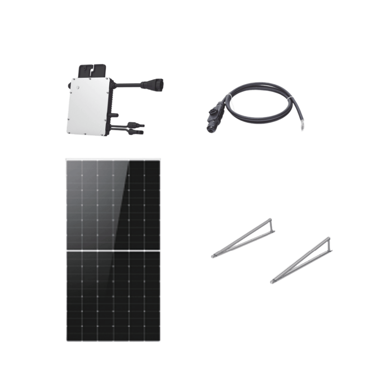 Kit Solar Interconexion / 500 W 220Vca / Microinversores HOYMILES / Montaje Incluido