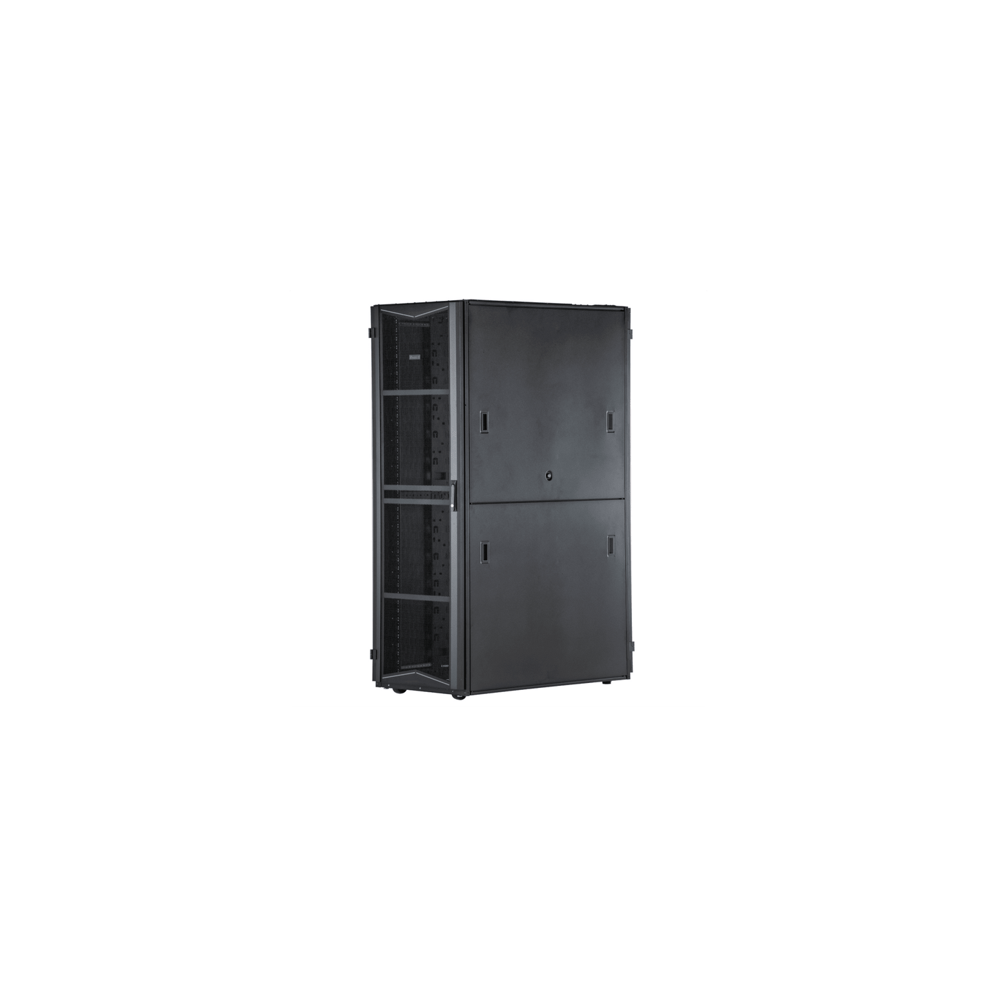 Gabinete FlexFusion para Centros de Datos, 45 UR, 800 mm de Ancho, 1070 mm de Profundidad, Fabricado en Acero, Color Negro