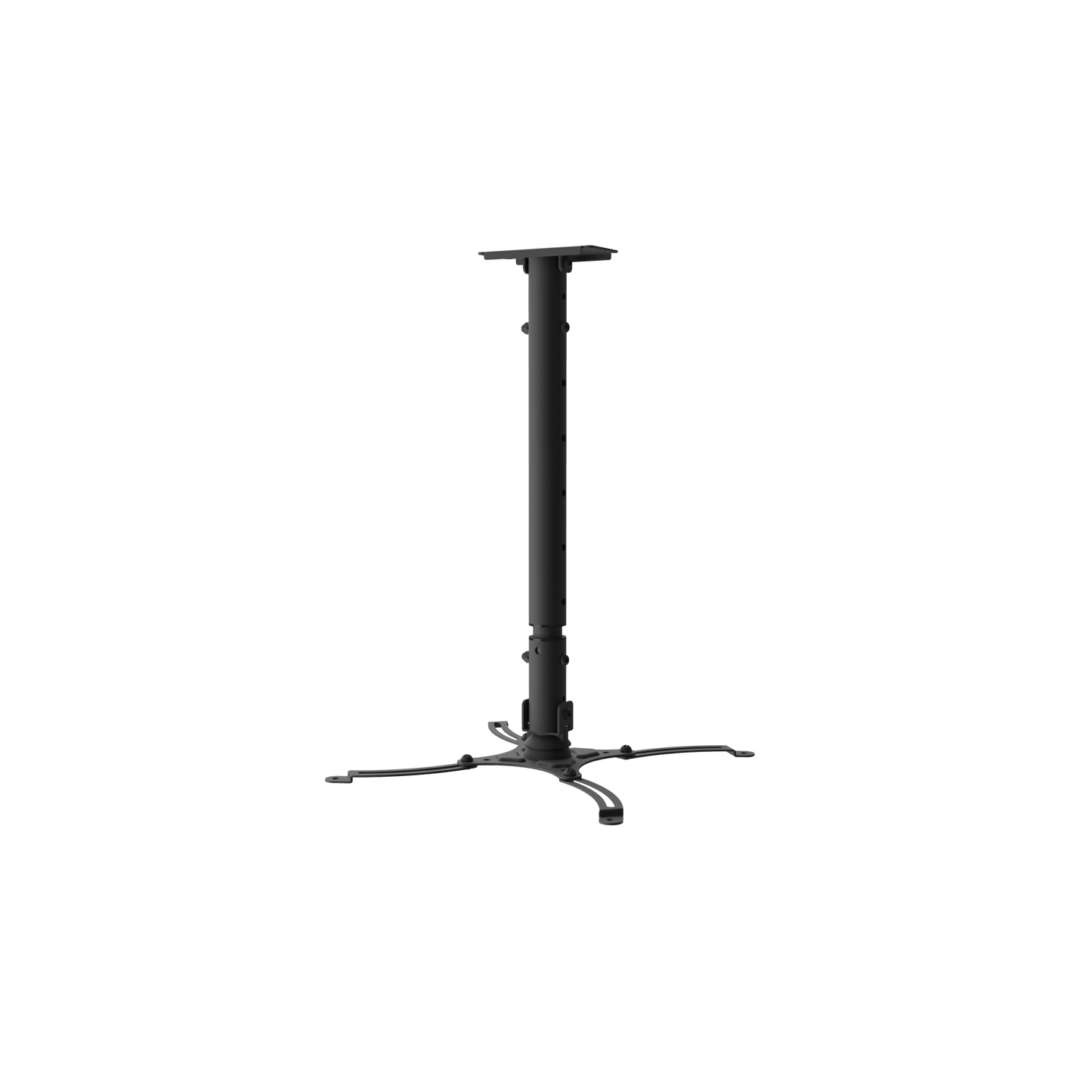 Soporte de Techo Universal Paramount PCM150 para Pantallas de 43" a 90"+ / Capacidad de Carga 150 lb (68 kg) / Ajuste Vertical 39.59" a 63.21" / Rotación 360° / Inclinación +20°/-5° / Montaje en Techos Planos