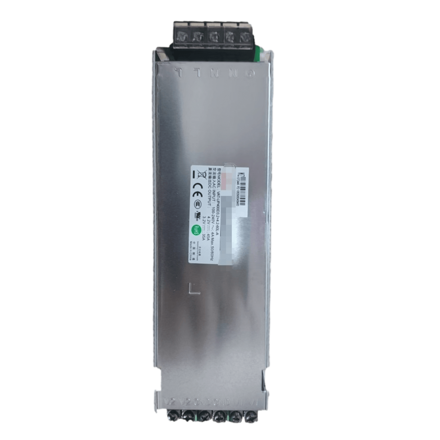 Fuente de Alimentación 4.2V/3.2V DC / 45/35A / 190W / Protección Cortocircuito y Sobrecarga / Rango Temperatura -40°C a 70°C / Eficiencia 87% / Factor Potencia ≥0.48