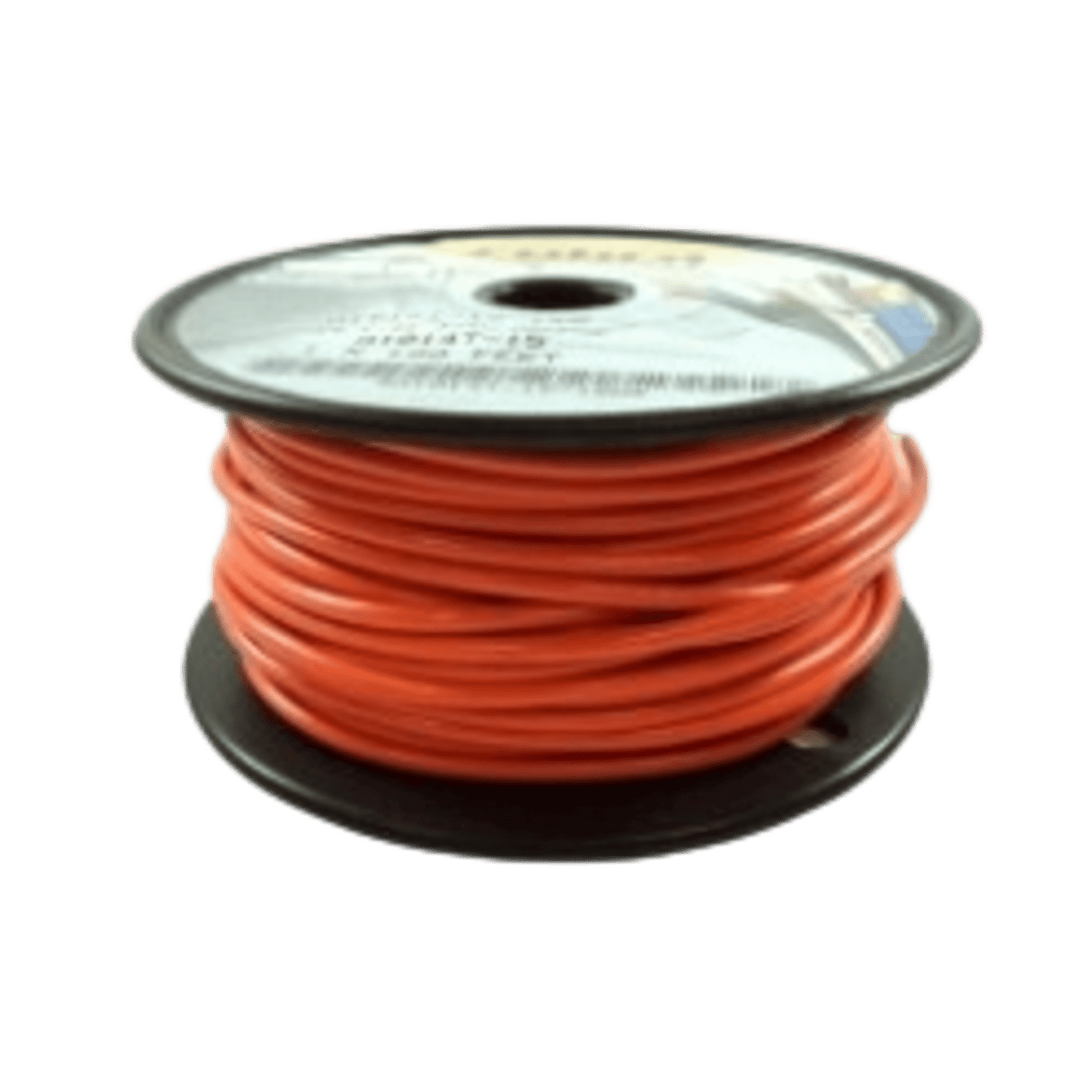 Cable Eléctrico Color Naranja Calibre 14 / Rollo de cable de 100 pies / UL 1015-1230 / Cobre Estañado Clase K / 600 Voltios / 105°C Seco - 75°C Húmedo / Aislante PVC Retardante de Llama VW-1 / Resistente a Humedad, Abrasi&oacu