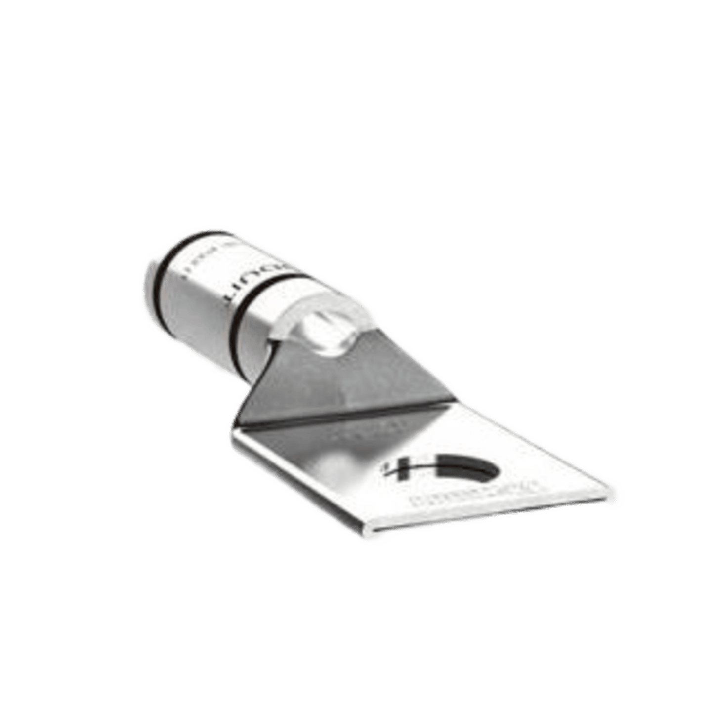 Zapata de compresión LCA2-14-Q, para cal. 2 Awg, Barreno para tornillo prisionero de 1/4, 1 Pz