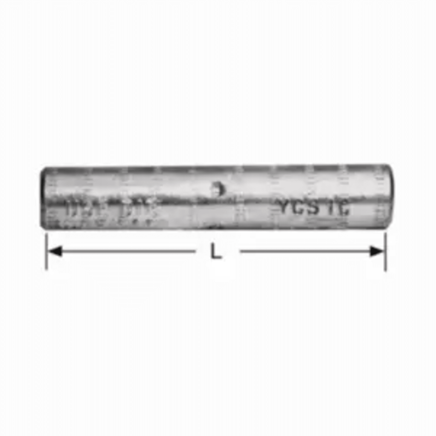 Empalme de Aluminio a Compresión para Media Tensión / Para Conductores de Aluminio o ACSR 336.4 (18-1) / Prellenado con Penetrox / Aplicaciones de Distribución Aérea