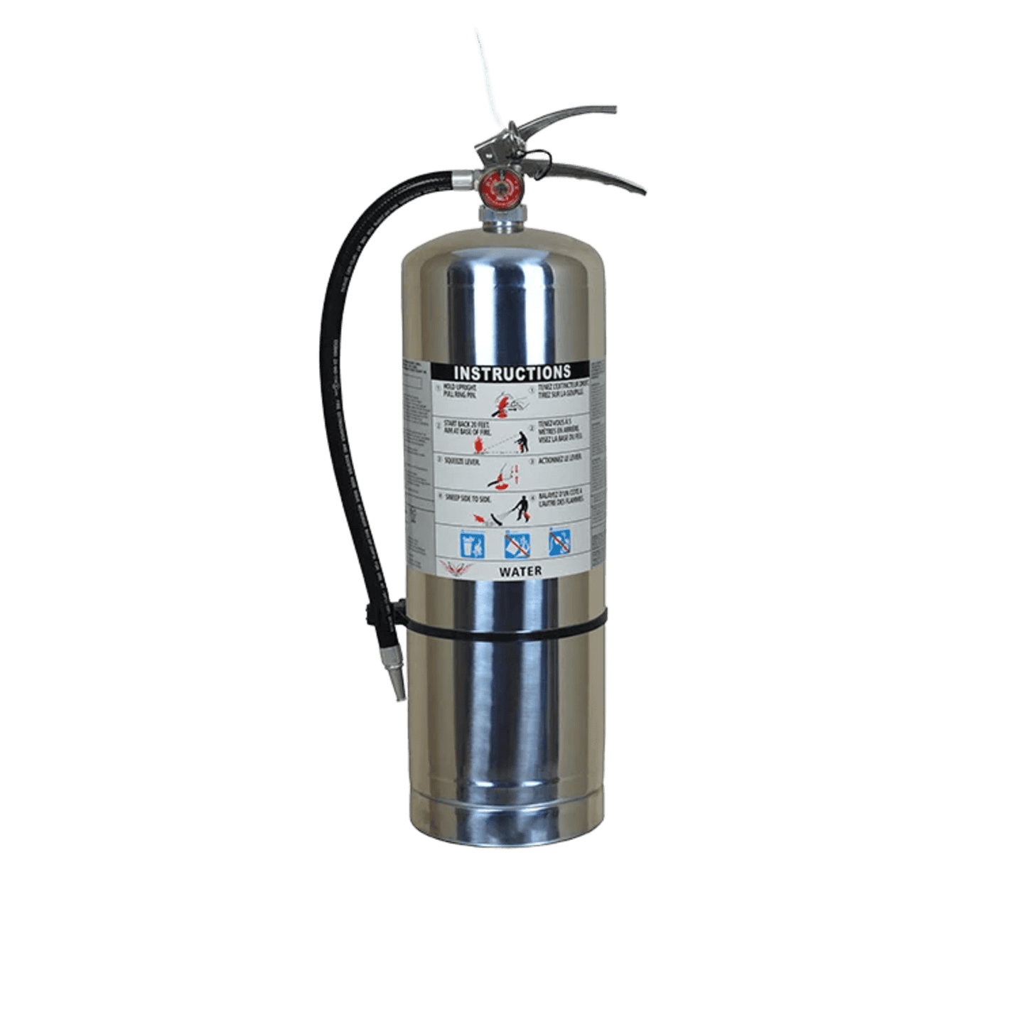 Extintor de Agua Capacidad 2.5 galones | UL EX 26667