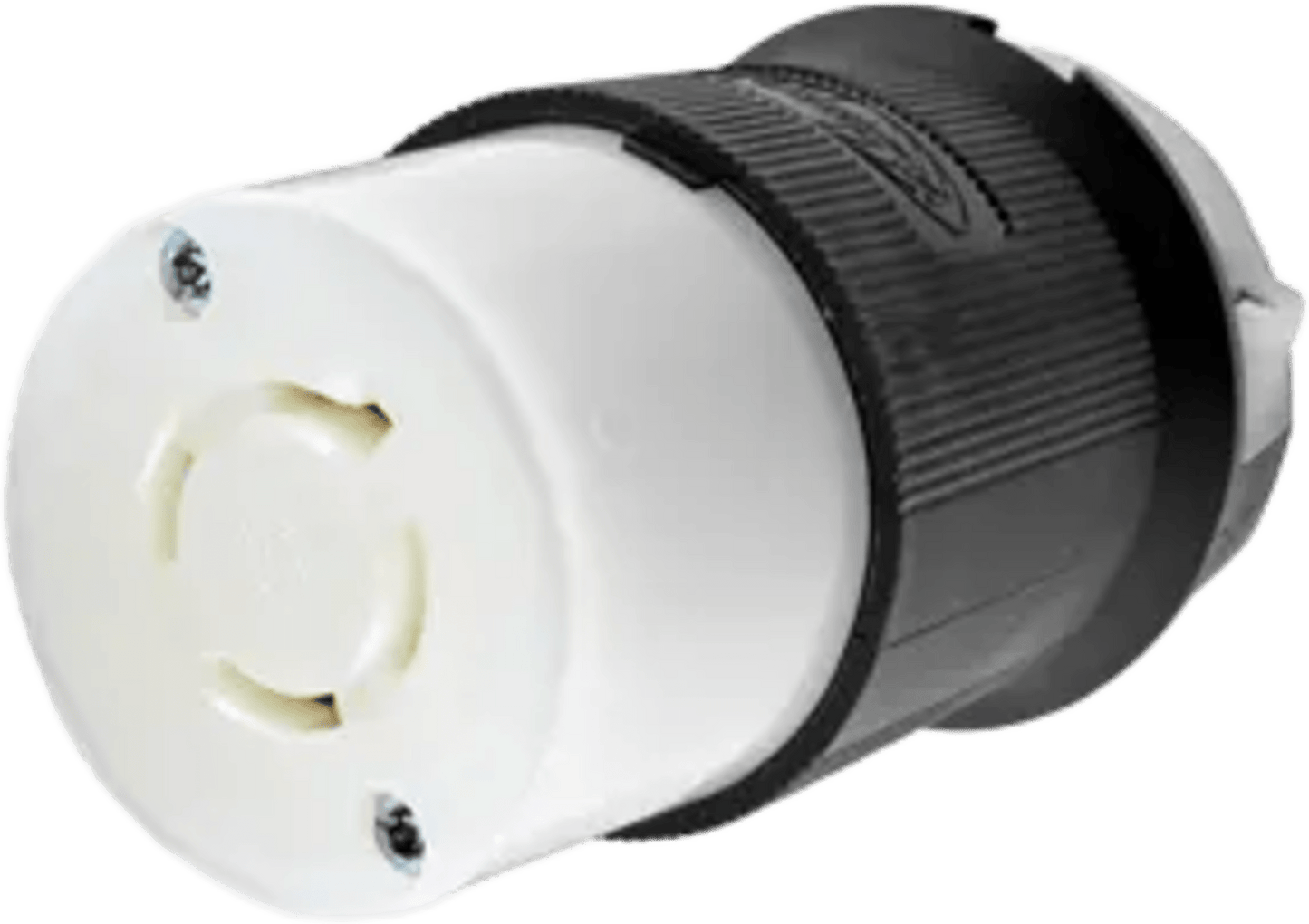 Conector Industrial con Bloqueo de Media Vuelta / 20A 480V AC / 3 Polos 4 Hilos Trifásico con Tierra / L16-20R / IP20.