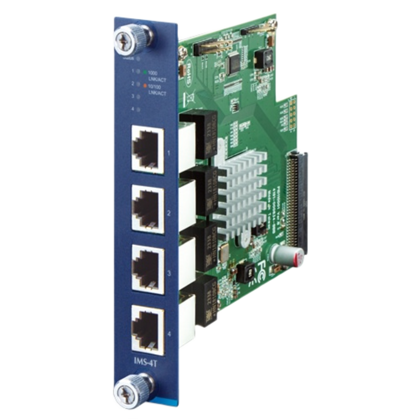 Modulo de 4 Puertos Ethernet 10/100/1000T Para Switch Modular IMS-6325-5