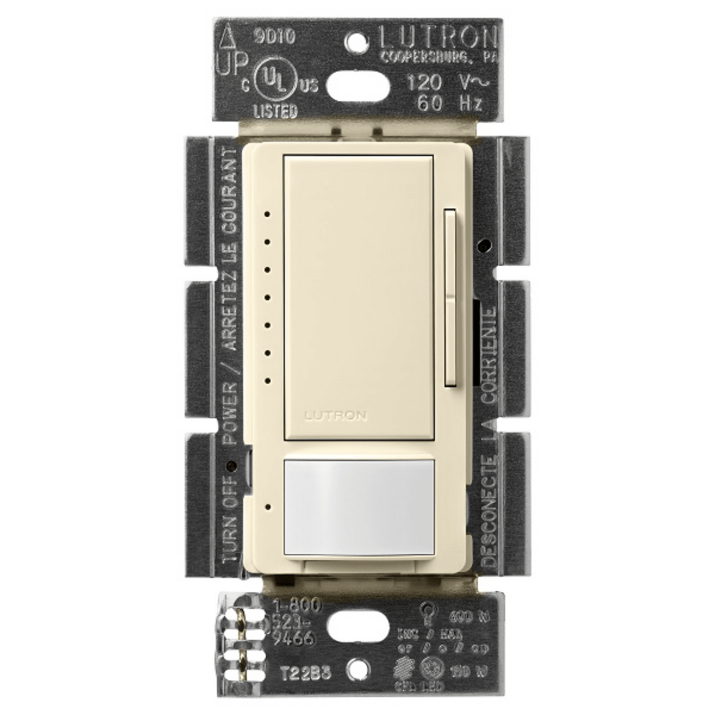 SWITCH MAESTRO MULTILOC/1 SOLO POLO 120/600W NEGRO MATE