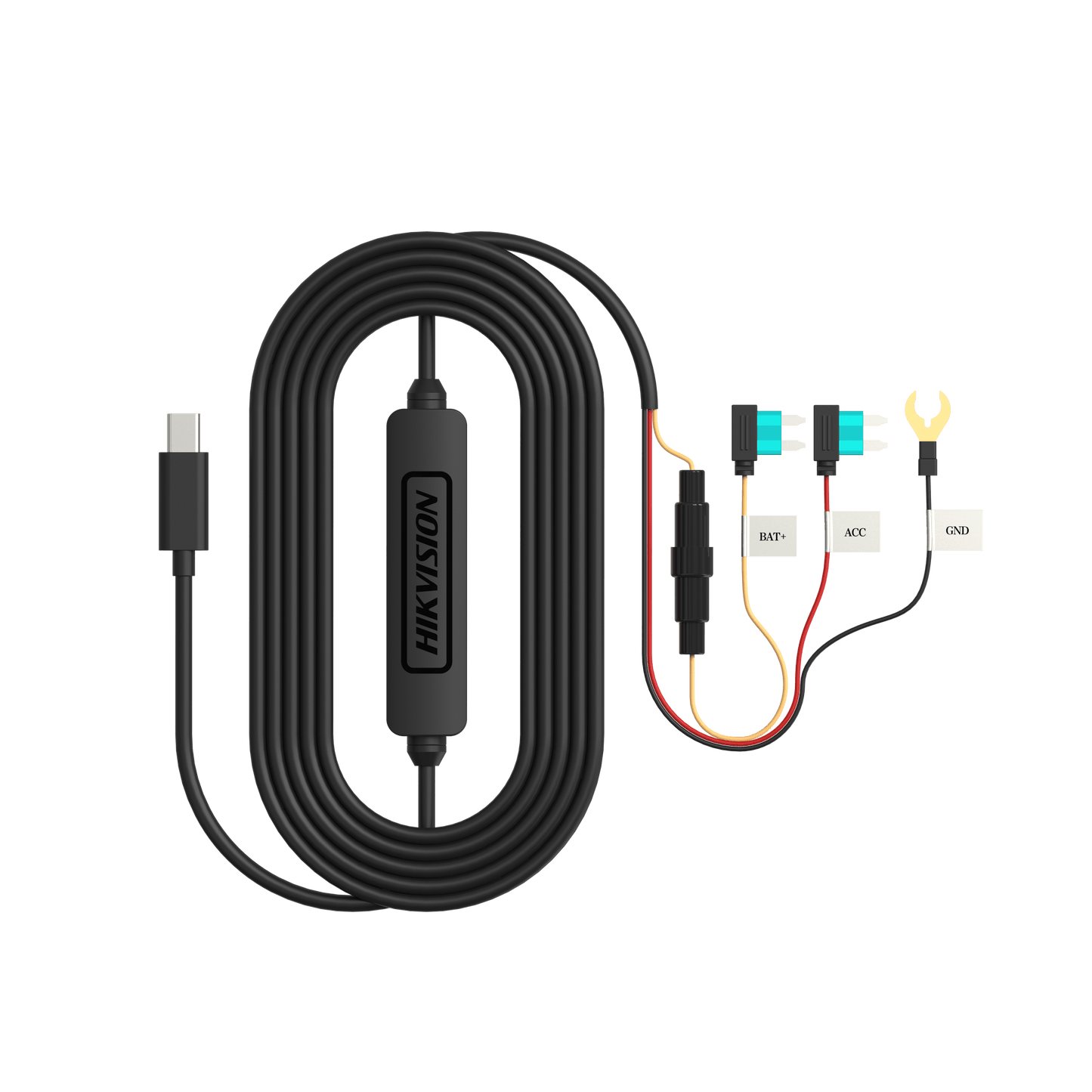 Adaptador para Alimentar Dahscam Directo de la Bateria del Automovil / Compatible con AE-DC2018-K2 / AE-DC4328-K5