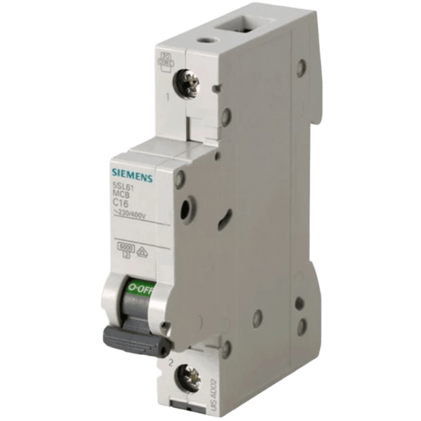 Interruptor Riel Dinn Tipo 5SL6, 1 polo, 6 amp