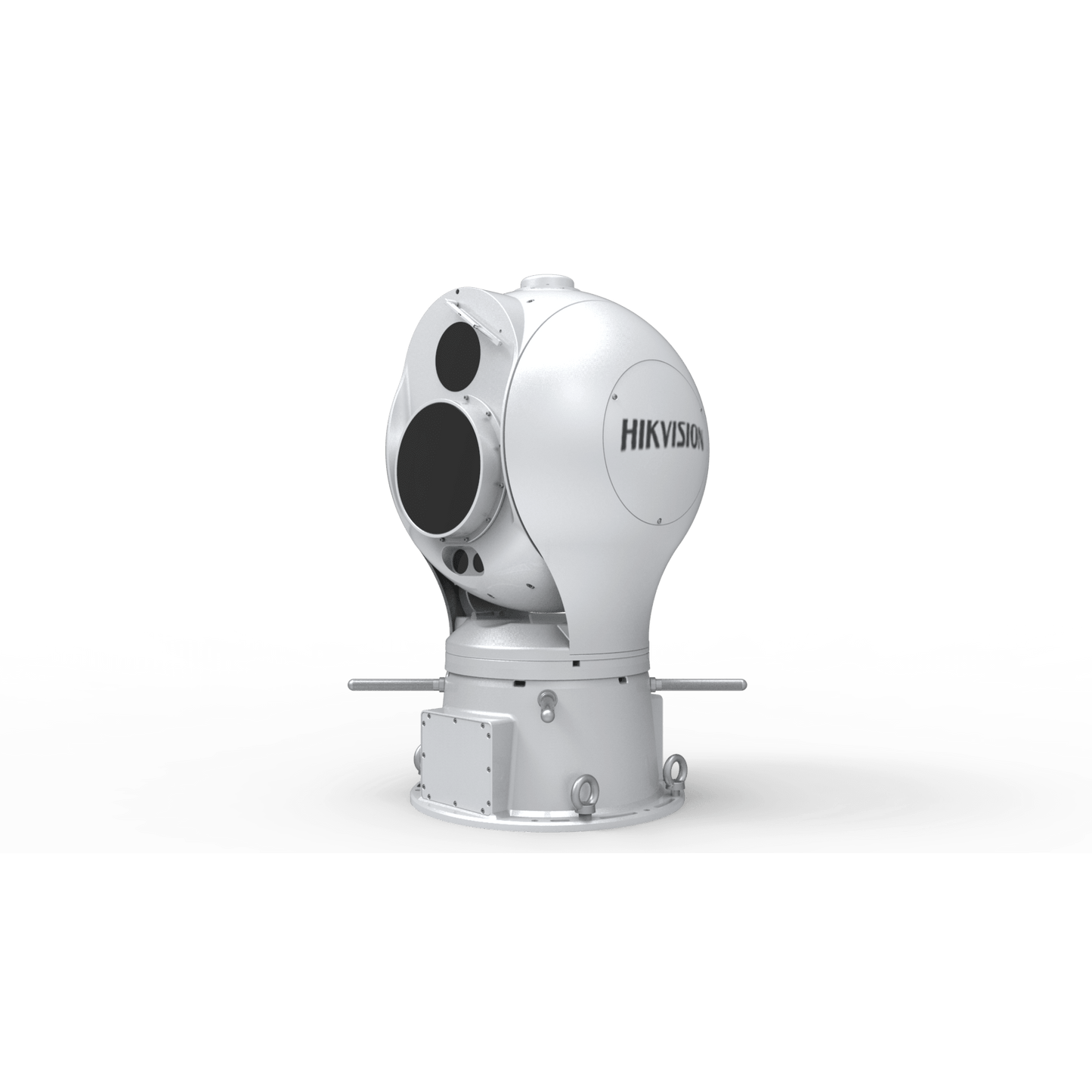 PTZ Punta de Poste IP Dual / Lente Térmico de 38 a 190 mm (1280 X 1024) / Lente Óptico 100X Zoom (2 Megapixel) / 3 Kms de IR Laser / 48 VCD / IP67 / Detección de Fuego / Analiticas de Video