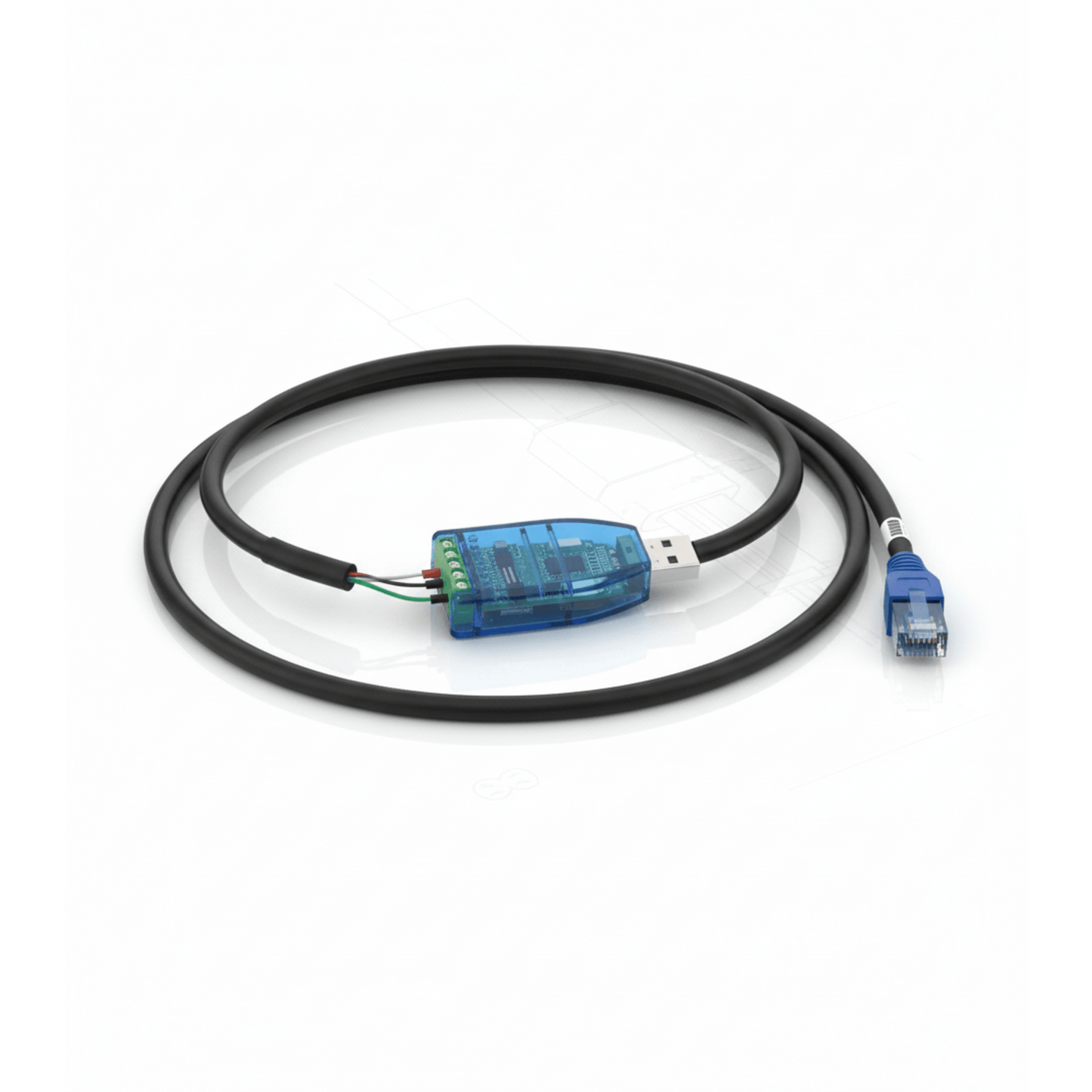 Cable de Comunicación USB-RS485 p/Baterias EPCOM by RITAR