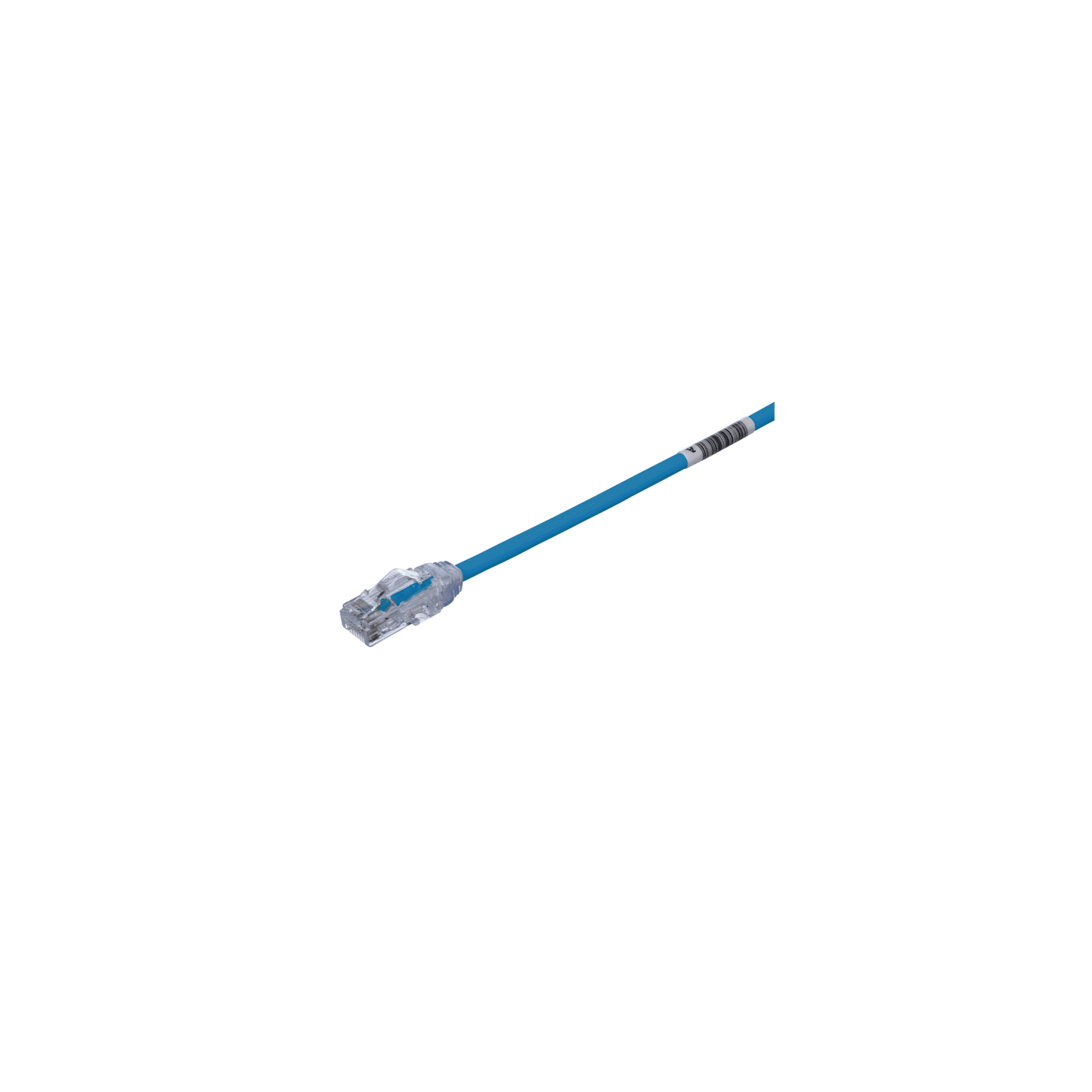 Cable de Parcheo UTP Cat6A, CM/LSZH, Diámetro Reducido (28AWG), Color Negro, 2.13 Metros (7 Pies)