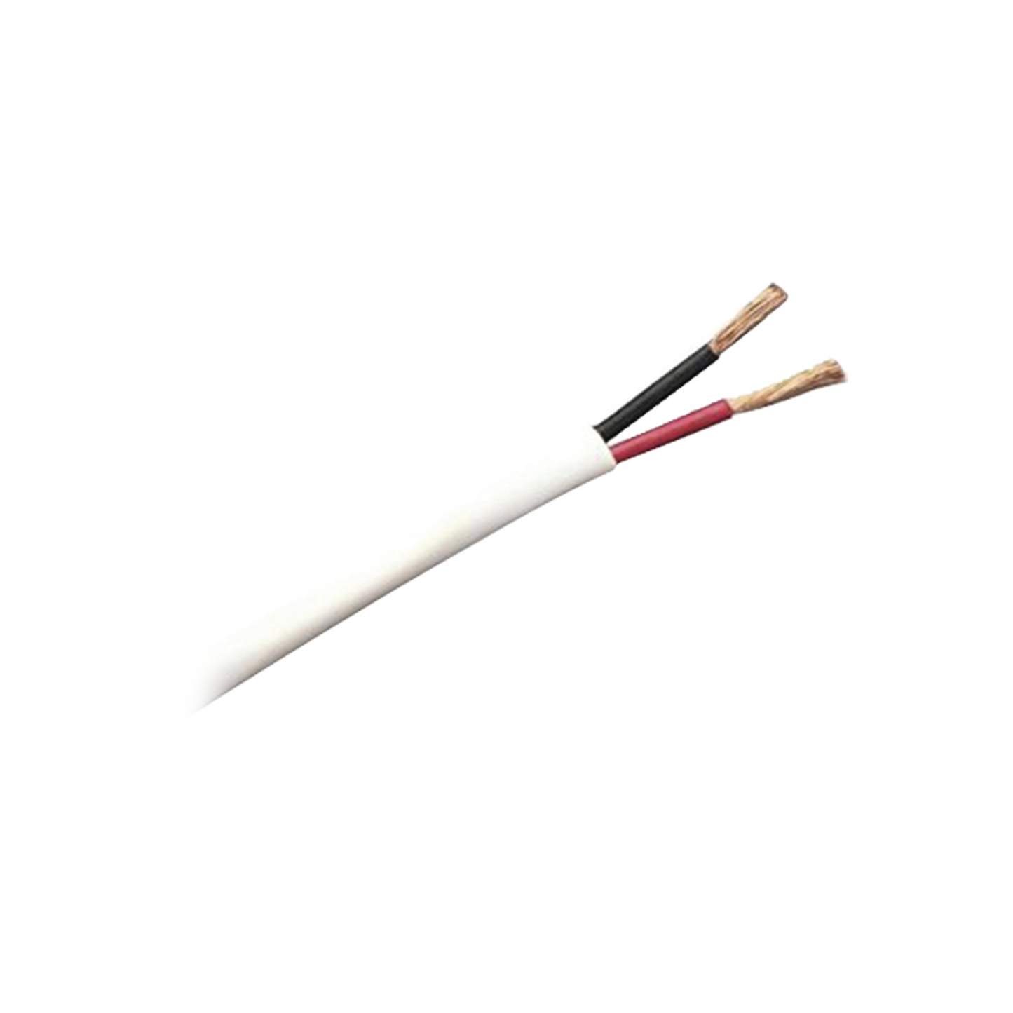 Bobina de cable de 305 metros de cable,16 AWG, 1 par, tipo CM-CL2, de color blanco, para aplicaciones de alarmas de intrusión/Control de Acceso/ Automatización / Interfonos y Tv Porteros.