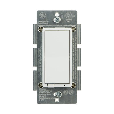 (ZWAVE) Controlador inalámbrico Z-WAVE para abanicos de techo, compatible con HUB HC7, C8, puede ser un panel de alarma L5210, L7000, Total Connect, y Alarm.Com