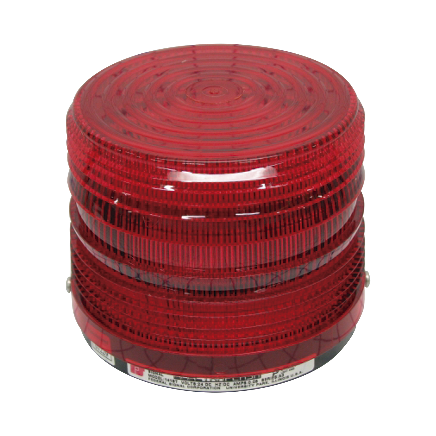 Luz estroboscópica Electraflash, UL y cUL, 24Vcc, rojo