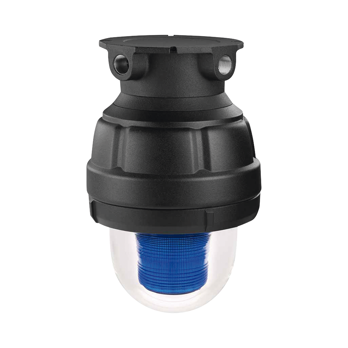 Luz estroboscopica a prueba de explosiones, 24Vcc, azul, montaje no incluido