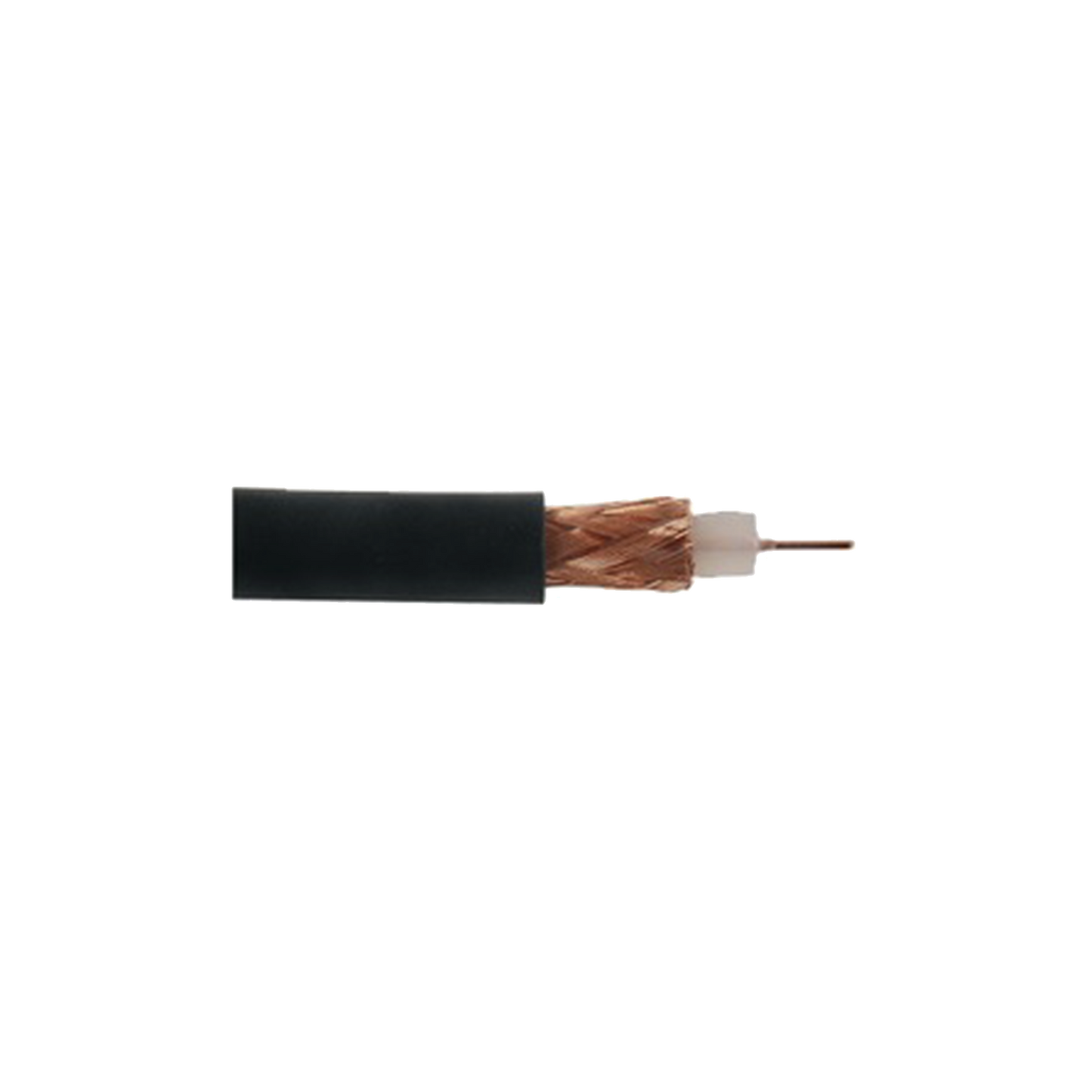 Retazo de 1 Metro de Cable Coaxial RG-59/U, 75 Ohm, Núcleo de Acero Revestido-Cobre, Blindaje en Malla Cobre-Trenzado, Aislante-Polietileno, Forro de PVC.?