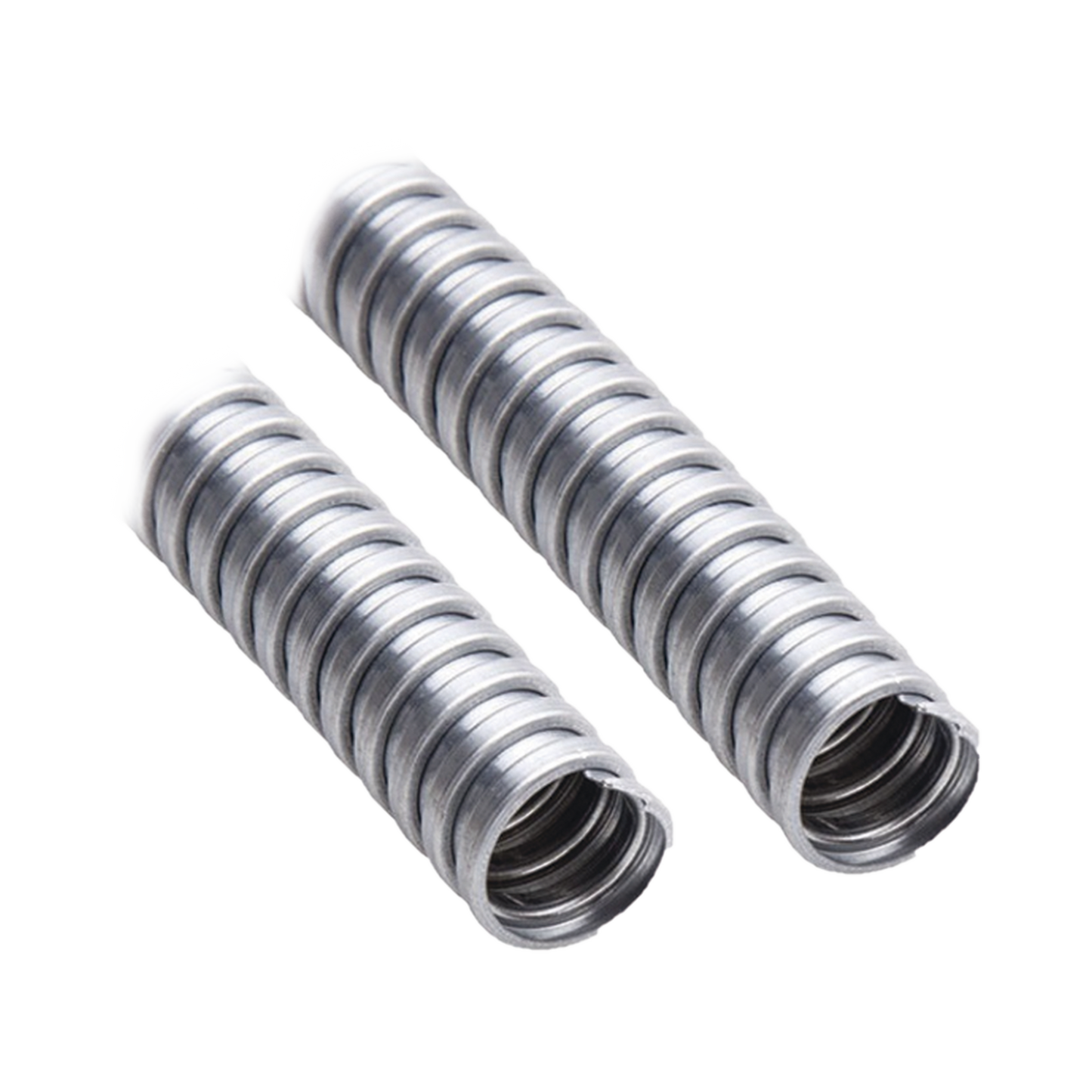 Tubo Flexible de 2 1/2" (63 mm) en Acero Galvanizado. Rollo con 12 m.