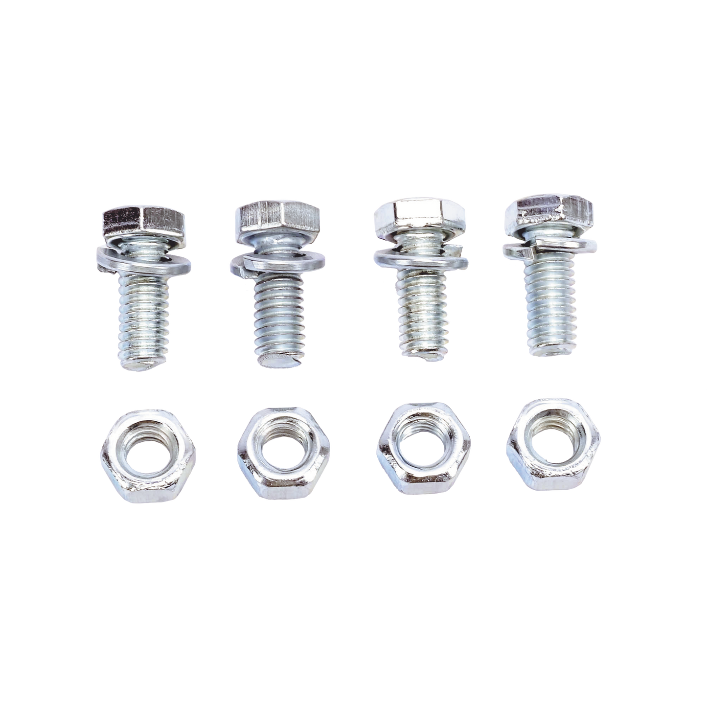 Kit de 12 tornillos y 12 tuercas para expandir rack.