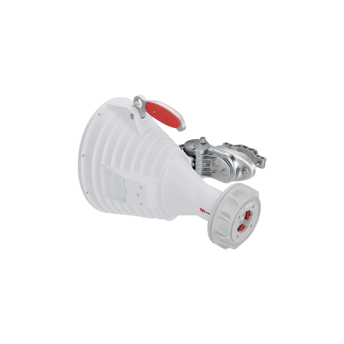 Antena asimétrica de 30° (30°H 20°V) 20.5 dBi tipo cuerno 5180-6000 MHz altamente eficiente, sin cables, sin perdidas, sin lóbulos listas para TwistPort