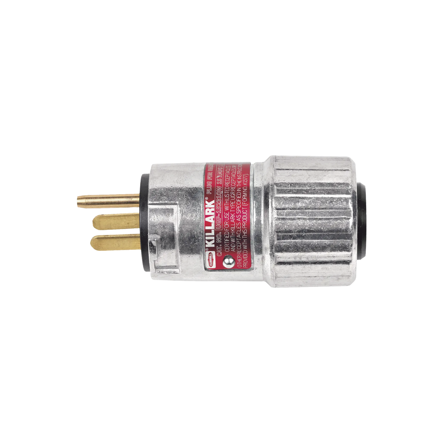 Clavija entrada recta, 15 A 125 V CA, Nema 5-15P / Uso en Áreas Clasificadas.