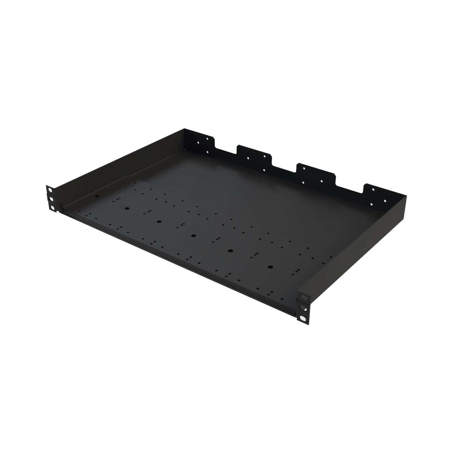 Charola para Rack de 1U, 19 in, Con adaptación para colocar 6 Inyectores PoE Ubiquiti