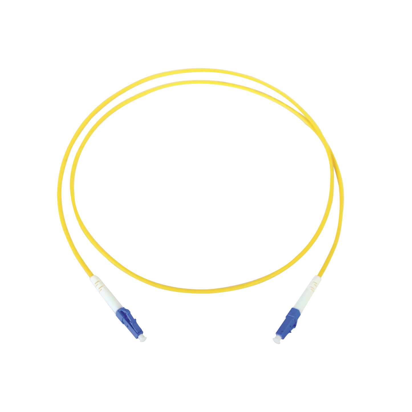 Jumper de Fibra Óptica Monomodo LC/UPC-LC/UPC Simplex de 1 metro, 3mm