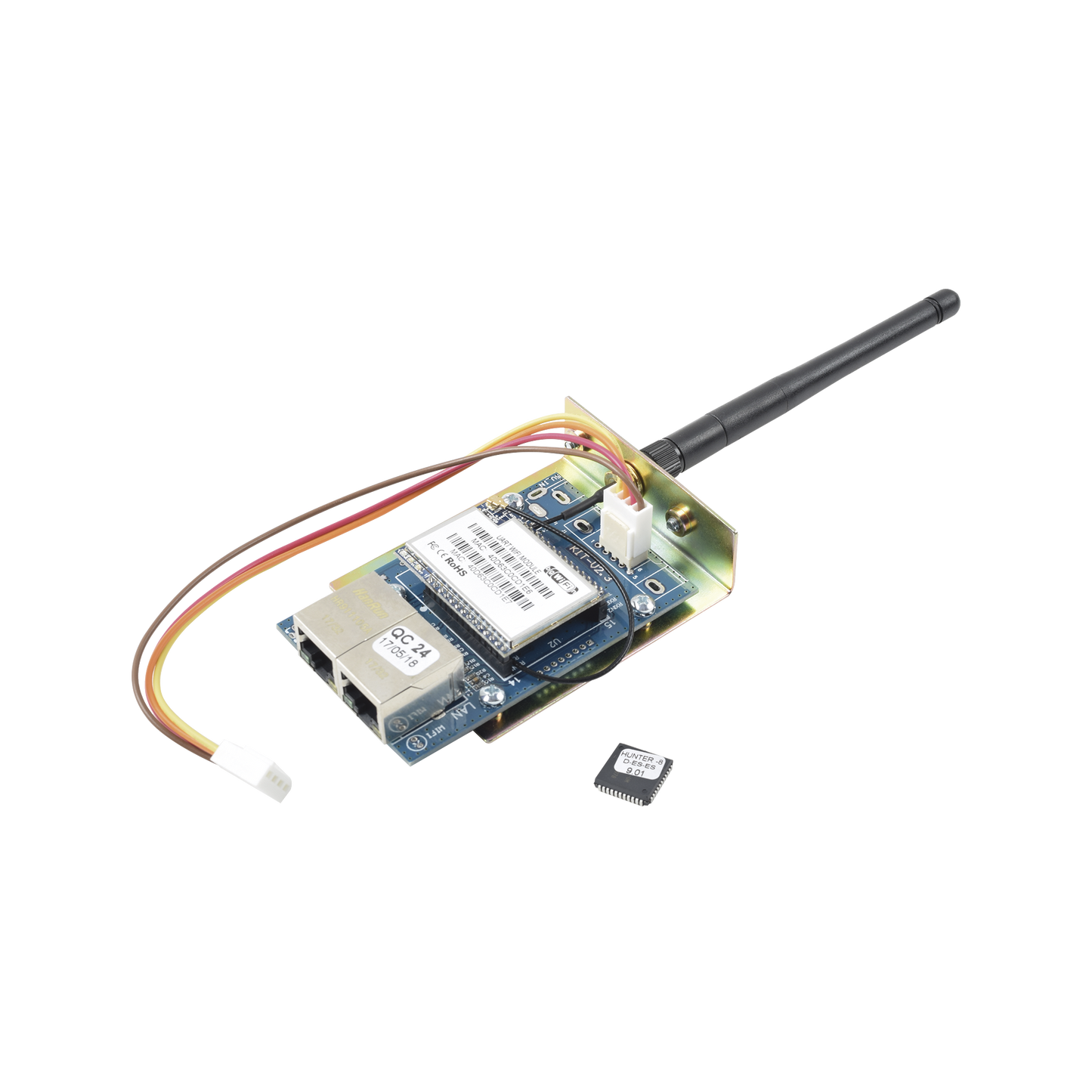 Kit de Comunicador WIFI/Ethernet para paneles PIMA HUNTER8 y CHIP para actualizar. Permite uso de App PIMALink 2.0 Gratuita.