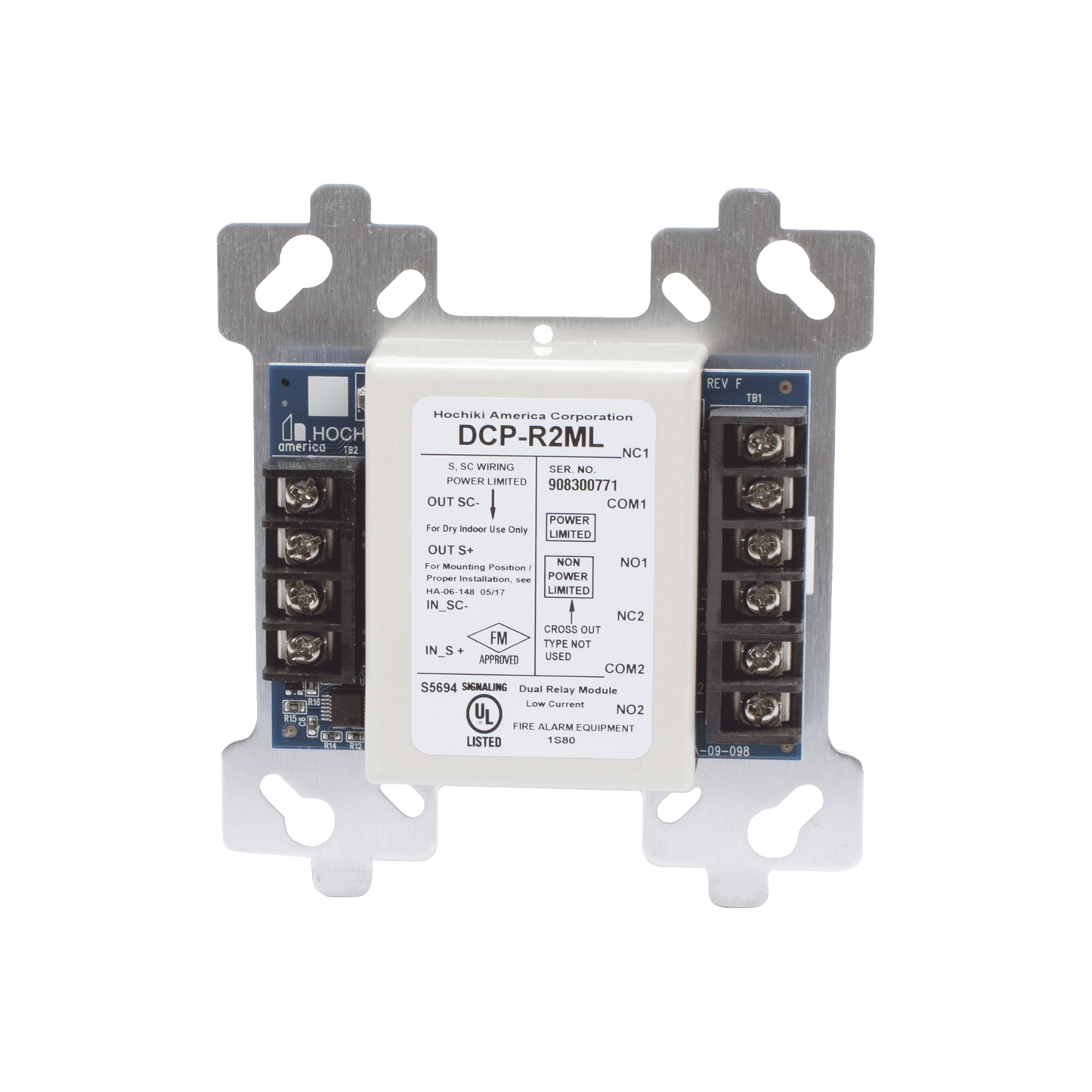 Módulo de doble relevador de 2 Amperes